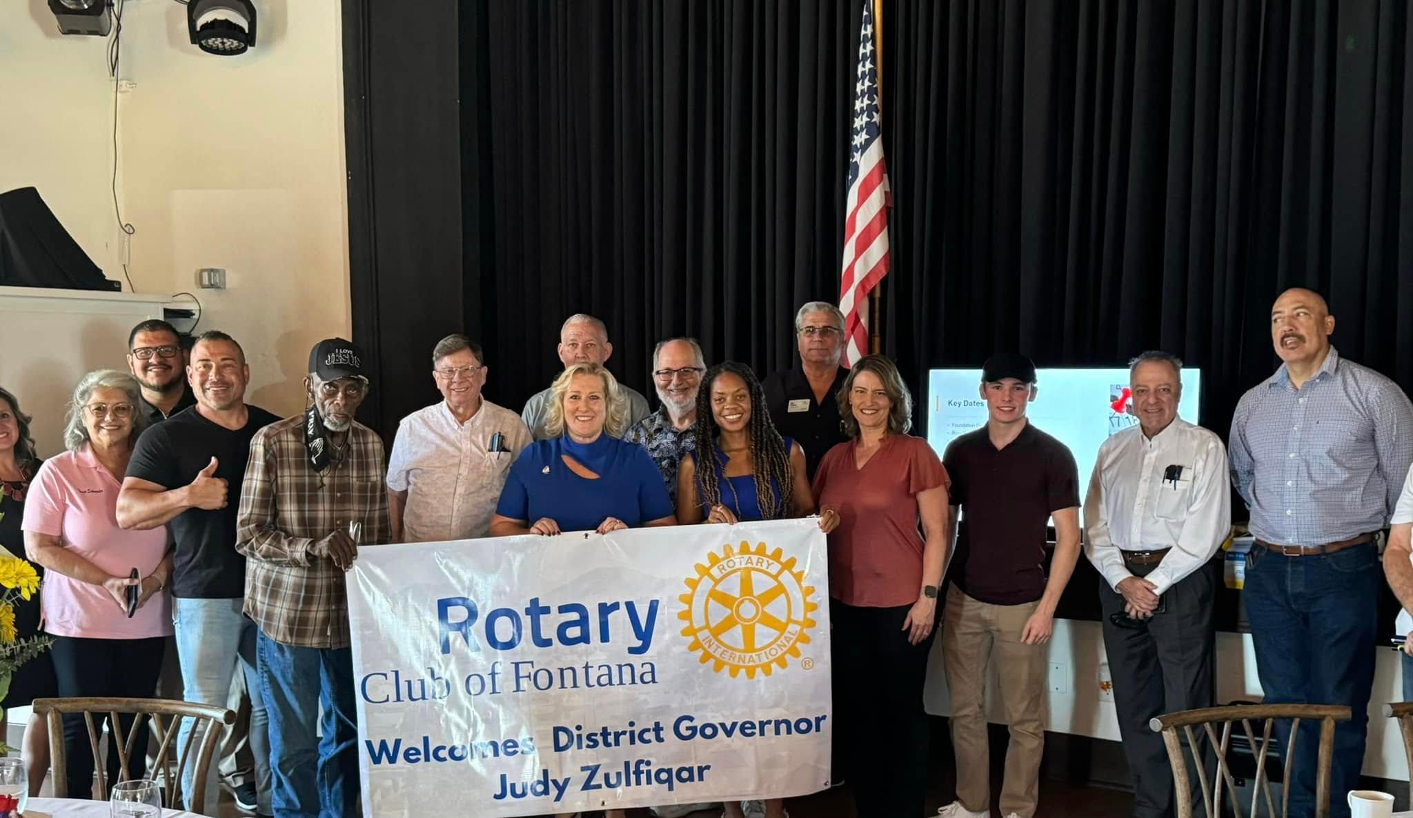 Rotary Club of Fontana community